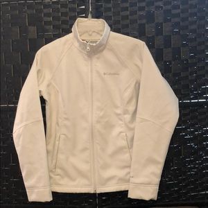 White Columbia jacket. NWOT